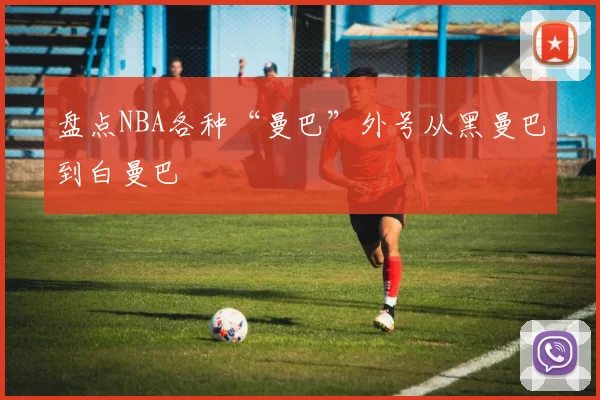 盘点NBA各种“曼巴”外号从黑曼巴到白曼巴