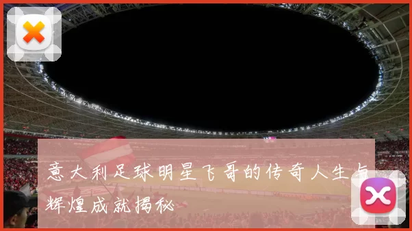 意大利足球明星飞哥的传奇人生与辉煌成就揭秘